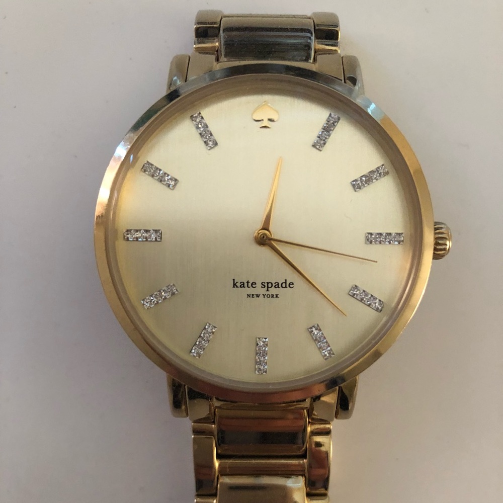 Gold Kate spade watch